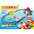 2014 HOT SELLING PRODUCTS! 11688 DRIFT TRACK CAR Track Rail Car With light and music track block toys